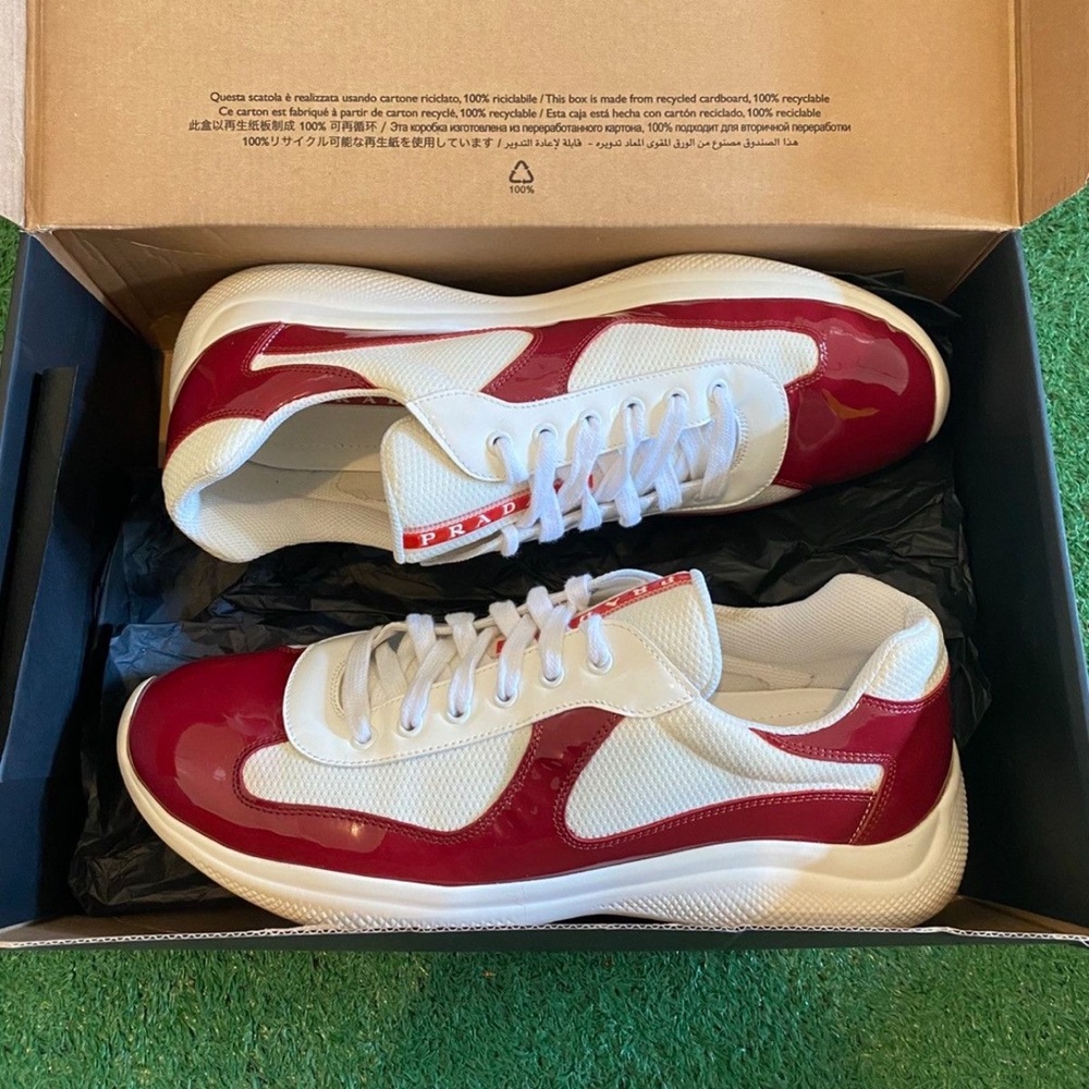 Prada American Cup sneakers.

Priced to sell.